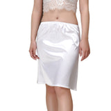 Women Satin Half Slip Underskirt