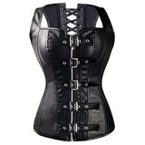 Steampunk Steel Boned Lace up Overbust Corset