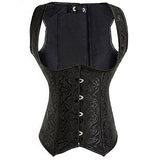 Steampunk Steel Boned Lace up Overbust Corset