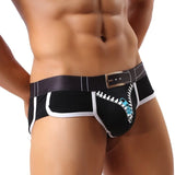 Printed Zipper Underwear