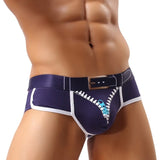 Printed Zipper Underwear