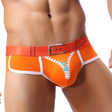 Printed Zipper Underwear