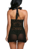 Halter Sexy Lingerie+G-string