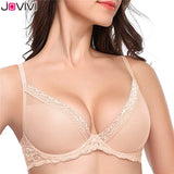 Underwire Lace Mesh Bra