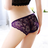 Flower Embroidery Panties